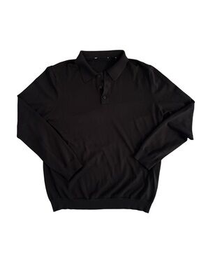 Only & Sons Forest Green Long Sleeve Polo Sweater